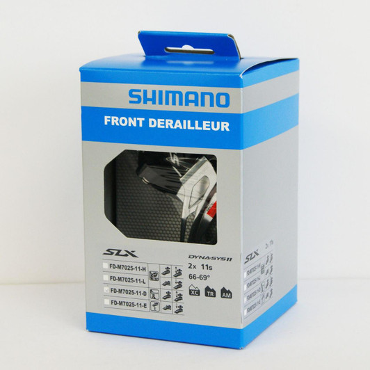 Shimano (Cycling) SLX FD-M7025 Front Derailleur 2X11 Down-SWING Direct Mount IFDM702511D6