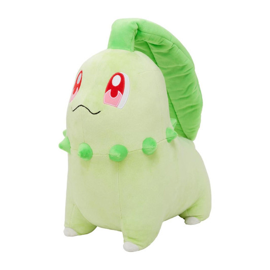  Pokemon Center Original Plush Life Size Chikorita 