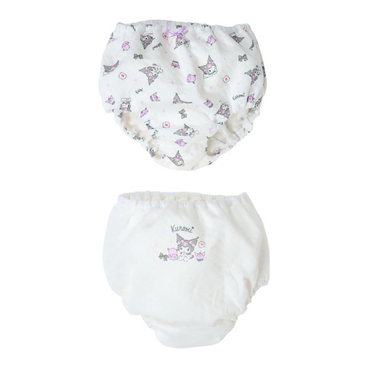  Sanrio Kuromi Kids Quilt Shorts Two Piece Set With Inner Name Label 