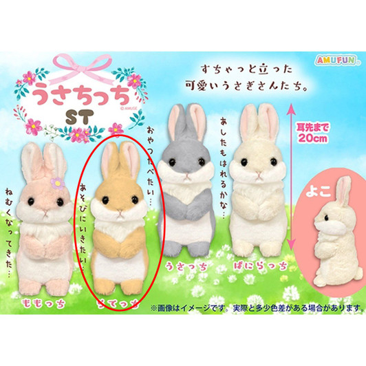 Amuse Usachicchi Plush Toy Ratecchi