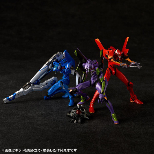  Kaiyodo ARTPLA SCULPTURE WORKS Evangelion Unit-01/ Unit-02/ Unit-00 Kai Plastic Model 