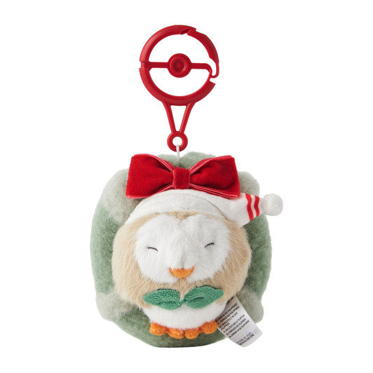 Pokemon Center Original Mascot Pokemon Holiday Blessings Rowlet