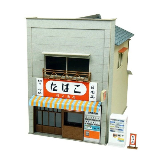 Sankei MK05-63 Corner Shop 16 (1/80 HO Scale)