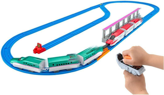  Takara Tomy Pla-Rail Plarail You're the Driver! Coupling! Gripmascon E5 Series and E6 Series Shinkansen Set 
