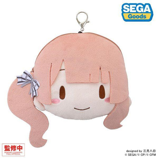  Sega Honami Mochizuki Fuwapuchi Face Pouch With Reel (Project Sekai Colorful Stage) 