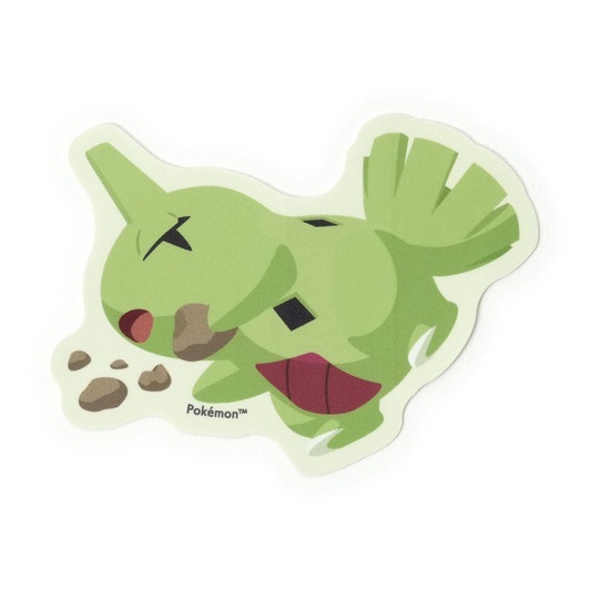 Pokemon Center Original Pokemon Drowzee Die-Cut Sticker (Larvitar)