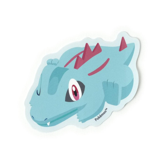  Pokemon Center Original Pokemon Sleep Die Cut Sticker (Totodile) 