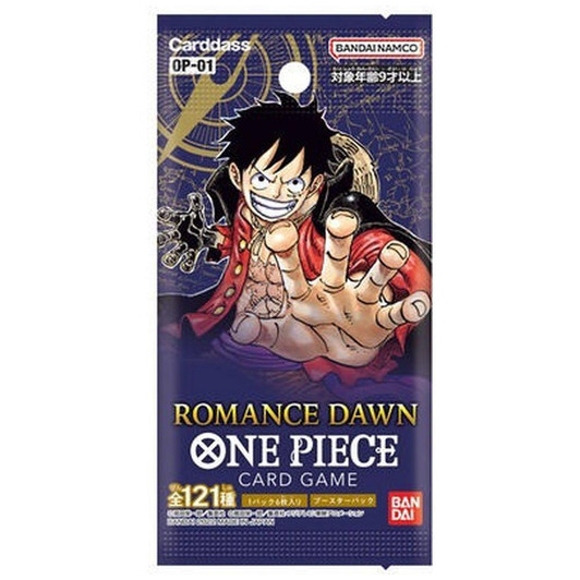  Bandai ONE PIECE Card Game ROMANCE DAWN [OP-01] Booster Pack (SINGLE) 