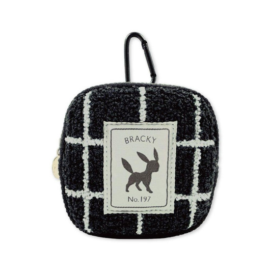  Pokemon Center Original Mini Pouch With Carabiner Fluffy Sagara Umbreon 