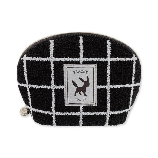  Pokemon Center Original Round Pouch Fluffy Sagara Umbreon 