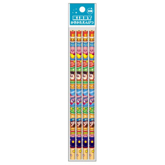  Showa Note Kirby Of The Stars Writing Pencils Two B Pack Of Four 