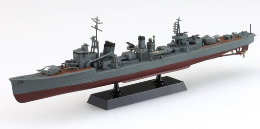  Aoshima 1/700 Full Hull Imperial Japanese Navy Destroyer Isokaze Plastic Model 