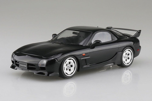 Aoshima The Tuned Car No.80 1/24 Scale MAZDASPEED A-SPEC FD3S RX-7 1999 Mazda Plastic Model (Rerelease)