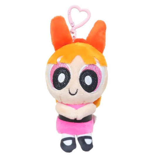  SK Japan Powerpuff Girls Plush Keyring (Blossom) 