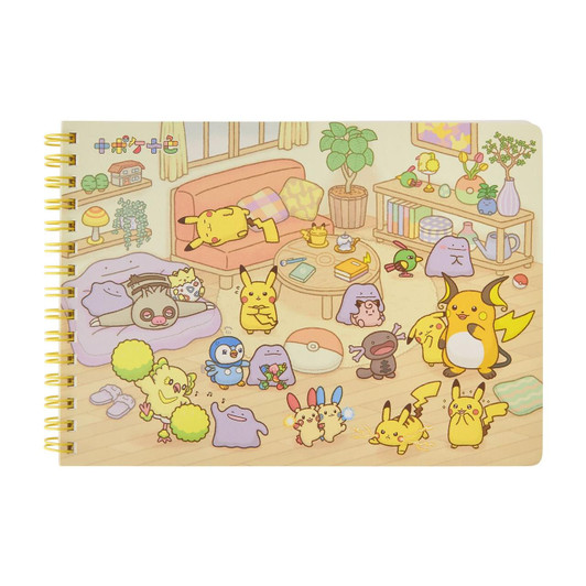  Pokemon Center Original A5 Ring Notebook Ten Poke Ten Colors 