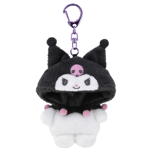 T's Factory Sanrio Full Cap Key Holder Kuromi