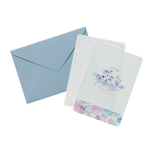 Pokemon Center Original Multipurpose Greeting Card Pikachu Flowers