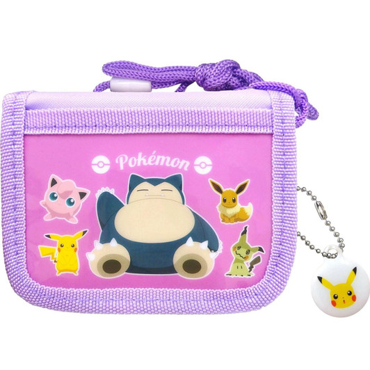  Pokemon Center Original RF Wallet Snorlax Purple 