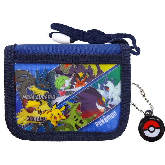  Pokemon Center Original RF Wallet Mega Lucario Navy 