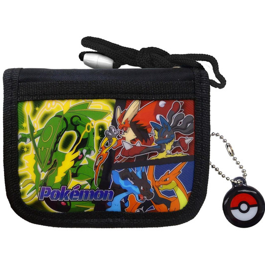  Pokemon Center Original RF Wallet Mega Rayquaza Black 