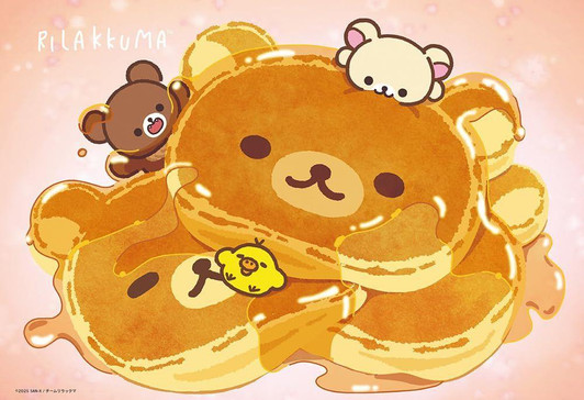 Beverly Jigsaw Puzzle Rilakkuma Anime: Happy Pancakes (300 Pieces) 