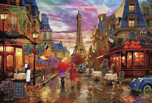 Beverly Jigsaw Puzzle Paris After the Rain (1000 Pieces) 