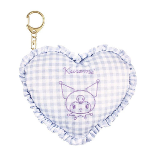  T's Factory Sanrio Heart Cushion Pouch Kuromi 