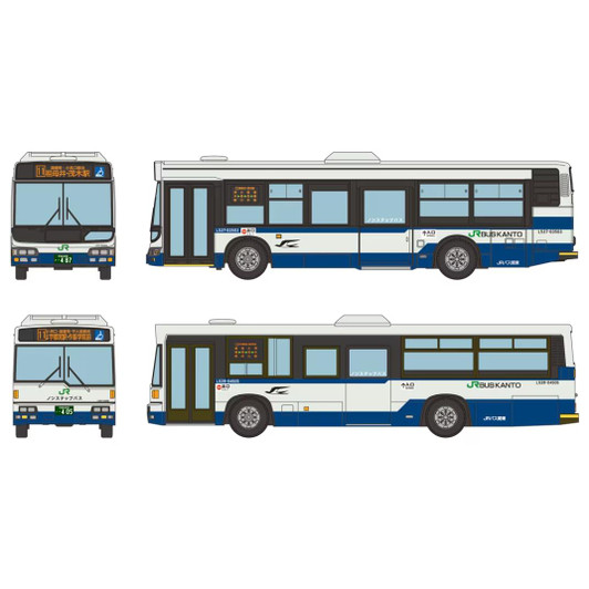  Tomytec Bus Collection JR Bus Kanto Good-Bye Suitosai Line 2 Bus Set (N scale) 