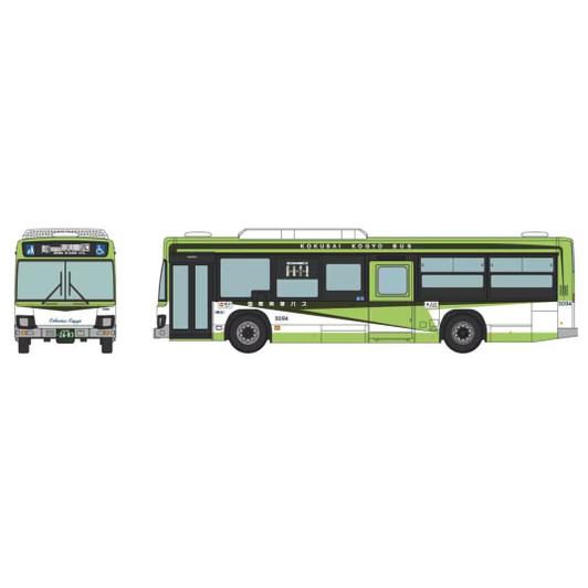  Tomytec Bus Collection Plus BP9 Kokusai Kogyo Tokyo and Saitama Prefectures (N scale) 
