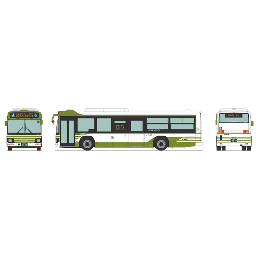 Tomytec JH059 National Bus Collection 80 Hiroshima Electric Railway (HO scale)