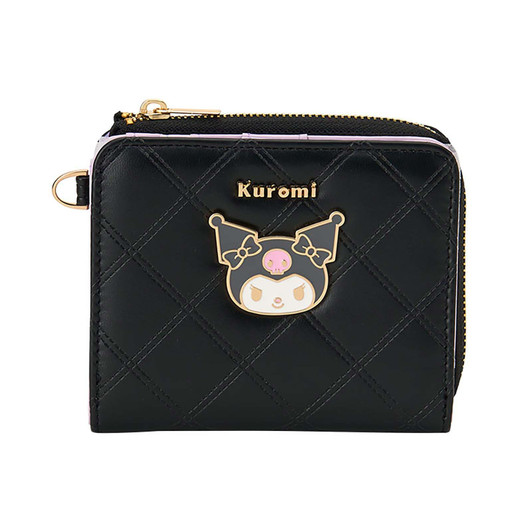 Sanrio Kuromi Two Fold Wallet Face