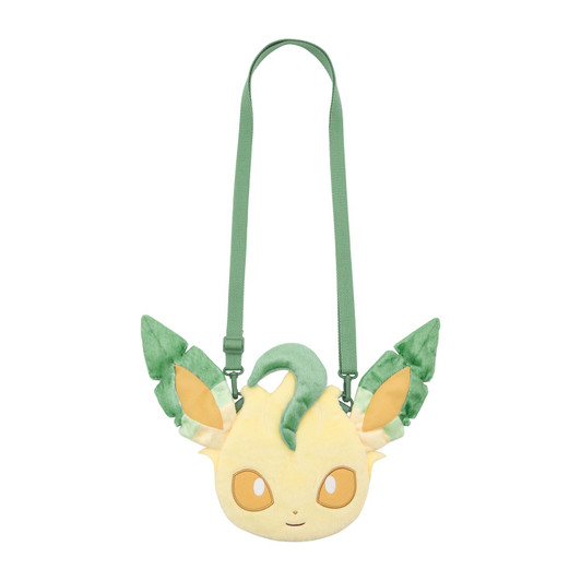 Pokemon Center Original Face Pochette Eevee Collection Leafeon