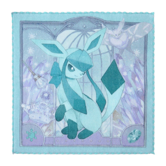 Pokemon Center Original Hand Towel Eevee Collection Glaceon