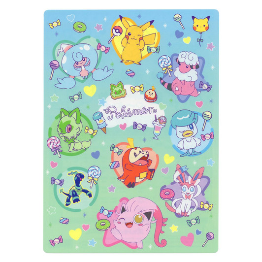 Pokemon Center Original Desk Mat Fancy Time