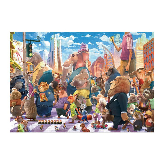 Jigsaw Puzzle Crosswalk (1000 Pieces)