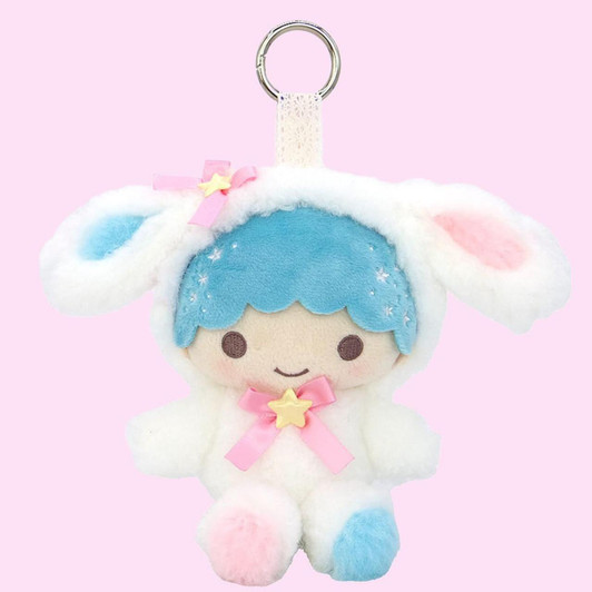  Nakajima Sanrio Little Twin Stars White Bunny Mascot Kiki 