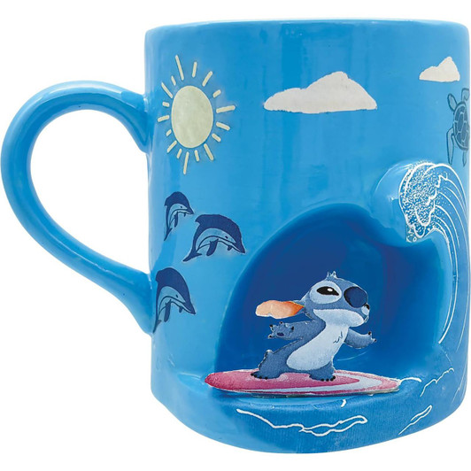  Sun Art Disney Surfing Mug Stitch 