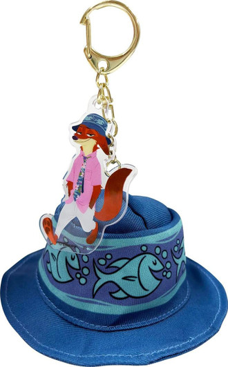  Other Disney Zootopia 2 Hat Keychain Nick 