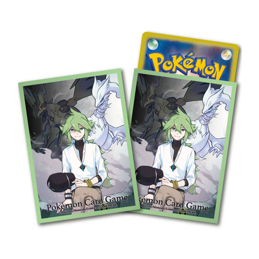 Pokemon Center Original Pokemon Card Game Deck Sleeves N & Reshiram & Zekrom