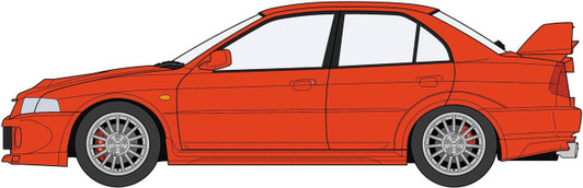  Hasegawa 1/24 Mitsubishi Lancer GSR Evolution VI Lowdown Version Plastic Model 
