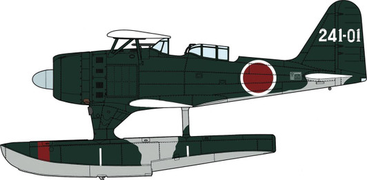  Hasegawa 1/48 Mitsubishi F1M2 Type Zero Observation Seaplane (Pete) Model 11 Yamato-Equipped Aircraft Plastic Model 