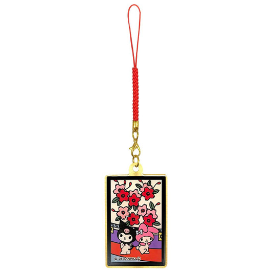 T's Factory Sanrio Hanafuda Keychain My Melody And Kuromi