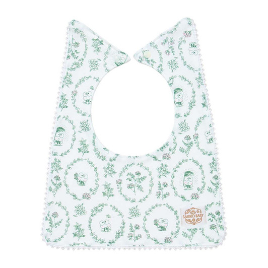  Sanrio KeroKeroKeroppi Square Bib Baby 431567 
