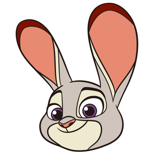 T's Factory Zootopia Rubber Mirror Judy