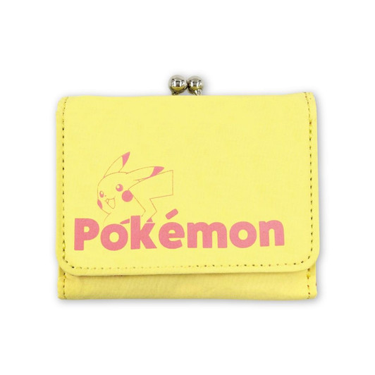 Pokemon Center Original Tri Fold Wallet Color Logo Pikachu