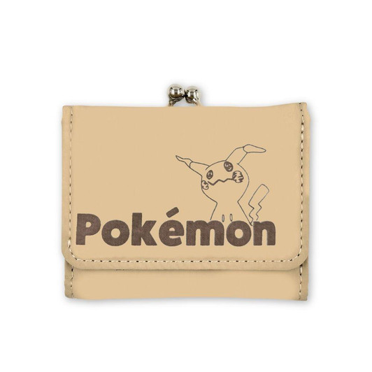  Pokemon Center Original 3 Fold Wallet Color Logo Mimikyu 