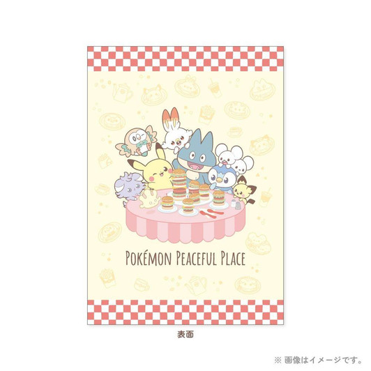 Pokemon Center Original A5 Notebook Diner PokePeace