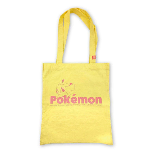  Pokemon Center Original Tote Bag Color Logo Pikachu 