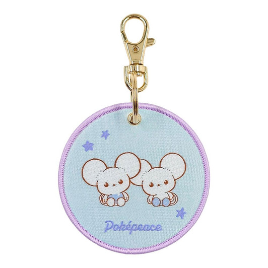 Pokemon Center Original Woven Keychain Tandemaus PokePeace