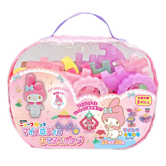 Jigsaw Puzzle My Melody's outing bag (39 Pieces)